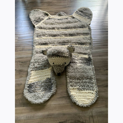 Handmade Baby Bear Blanket Always Time to Craft