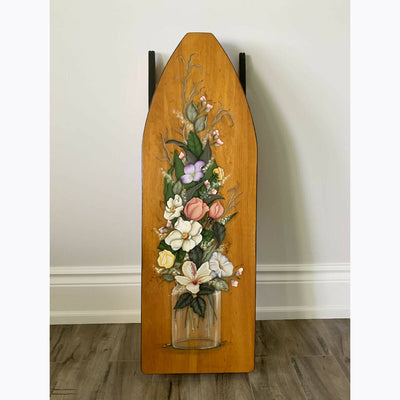 Hand-Painted Vintage Ironing Board | Wall Decor Always Time to Craft