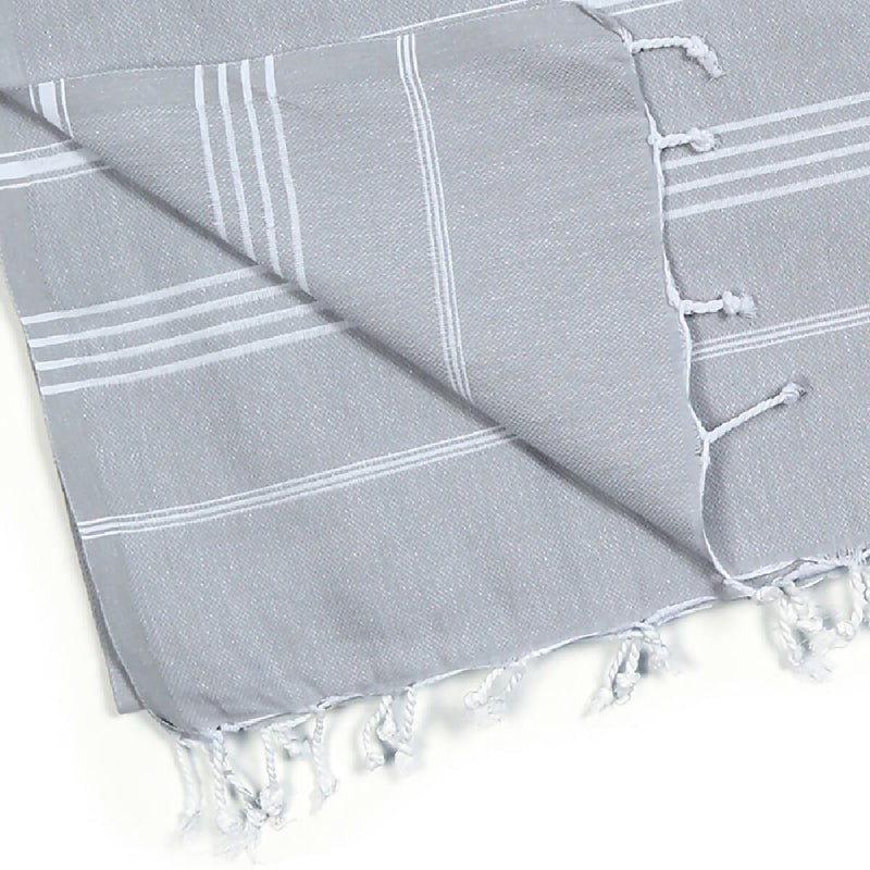 Pure Series: Sustainable Turkish Towel - Grey