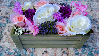 Summer Wedding Handmade Flower Basket