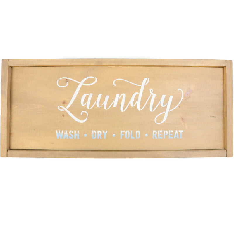 Handmade Wood Laundry Room Sign