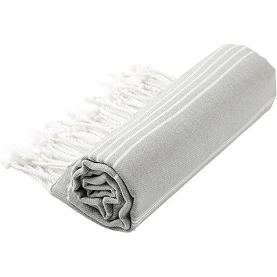 Pure Series: Sustainable Handmade Turkish Towel - Grey