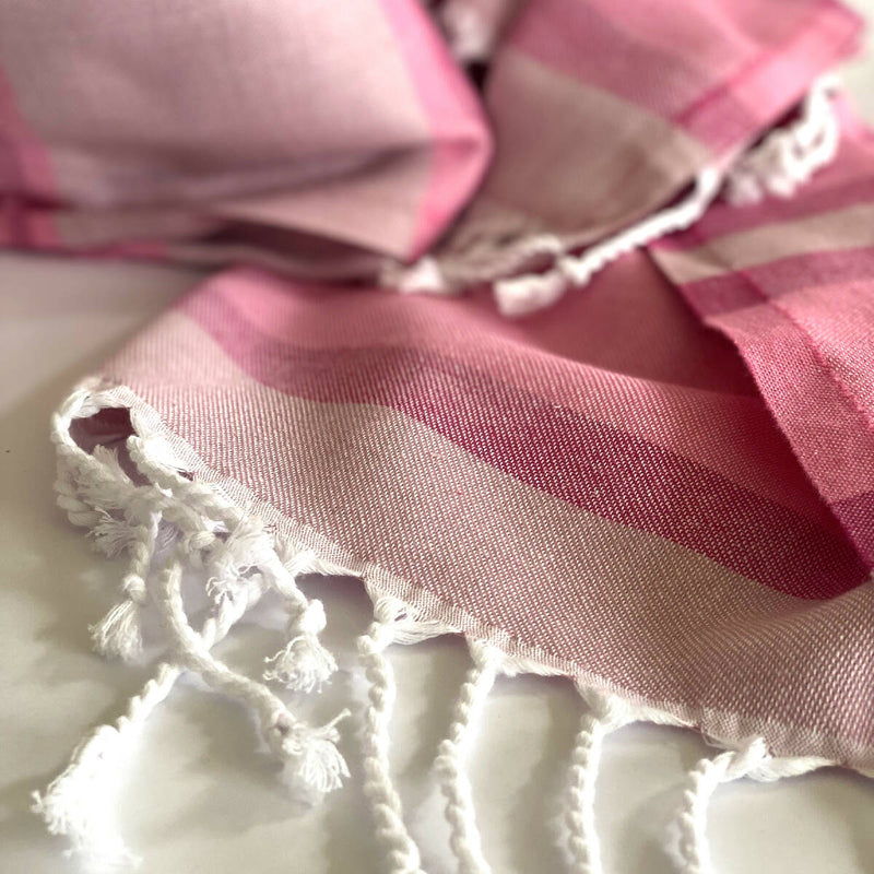 Samara Sustainable Turkish Towel Pink