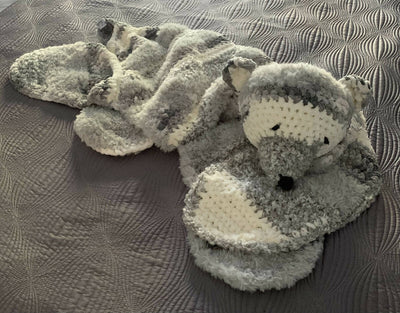 Handmade Baby Bear Blanket Always Time to Craft