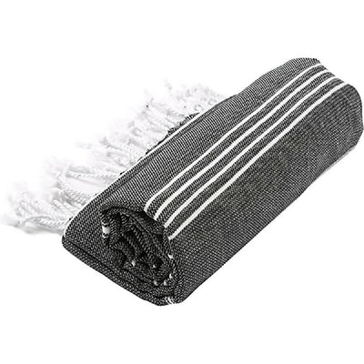 Pure Series Turkish Towel Black